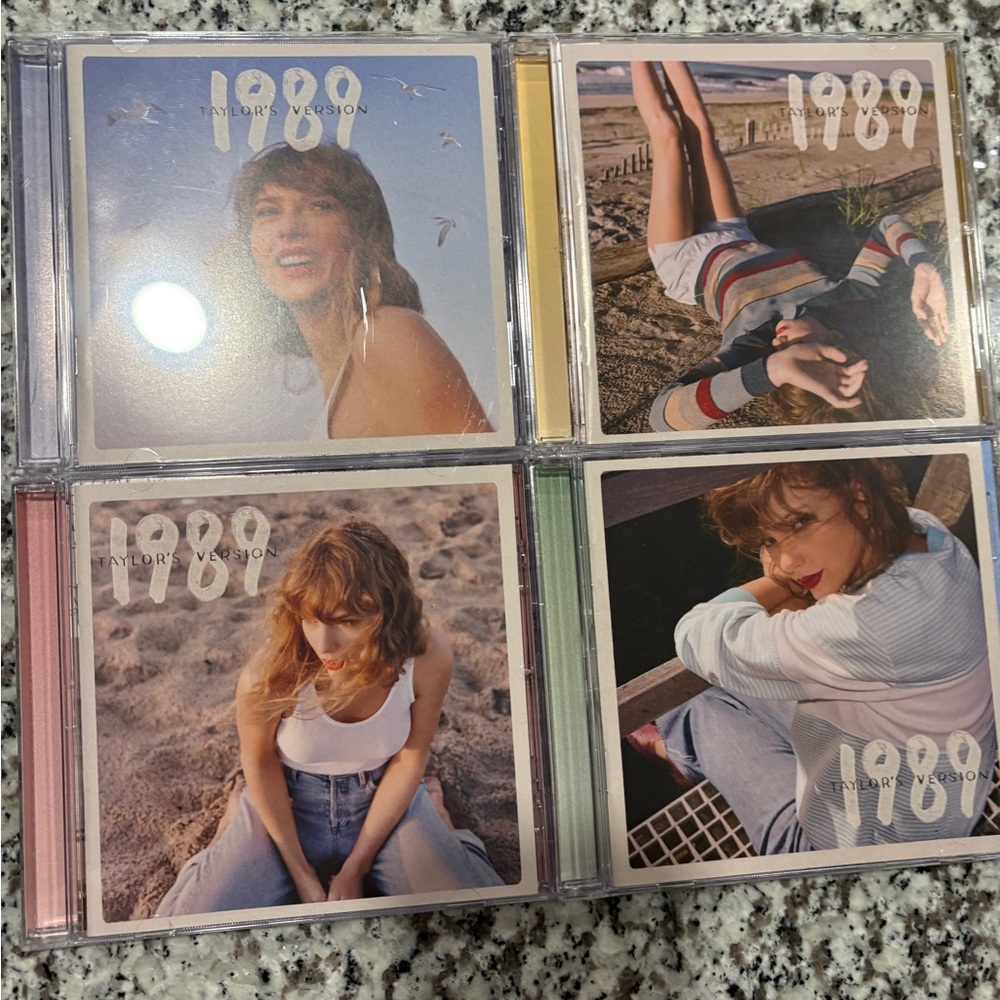 Taylor Swift 1989(Taylor’s Version) All 4 Album CD Set Deluxe Edition Limited-